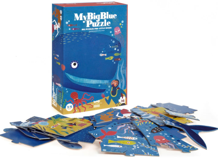 Londji My Big Blue Puzzle  PZ335U