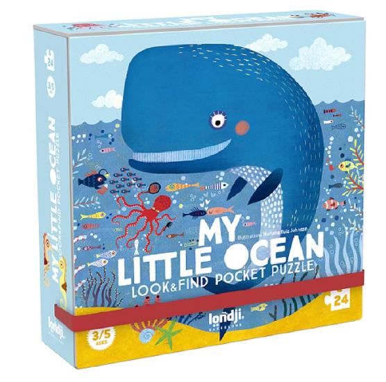 Londji Pocket Puzzle   PZ562U   My Little Ocean