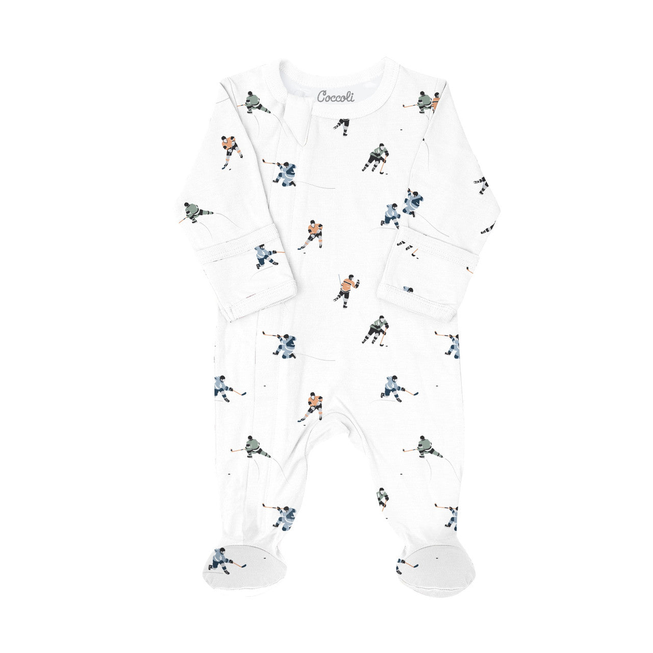 Coccoli Baby Footie   PZM5903-200    Hockey Player