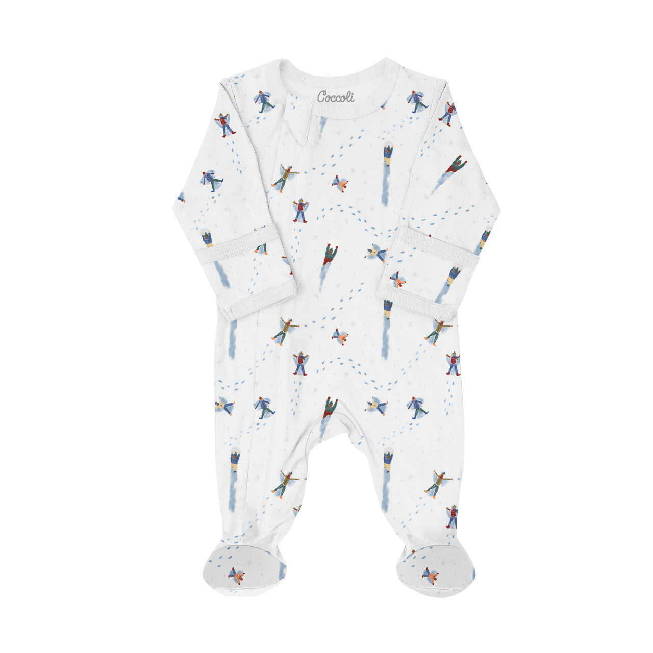 Coccoli Baby Footie   PZM5904-900  Grey Snow Kids
