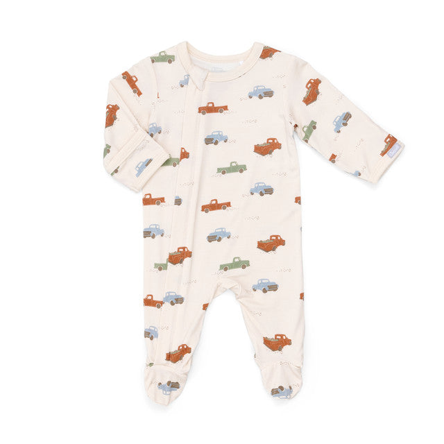 Coccoli Zippered Footie   PZM6031-232