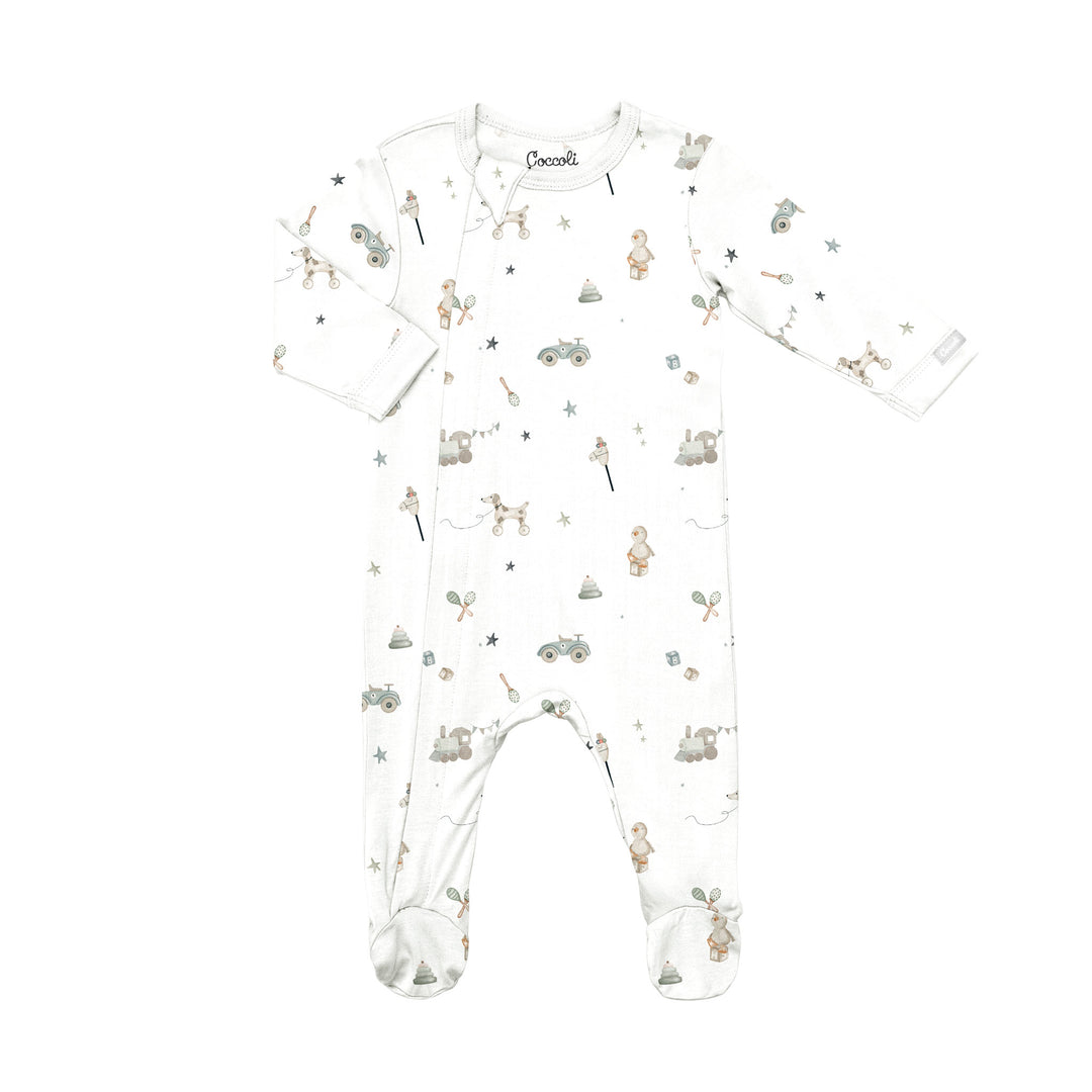 Coccoli Zipper Footie  PZM6101-195