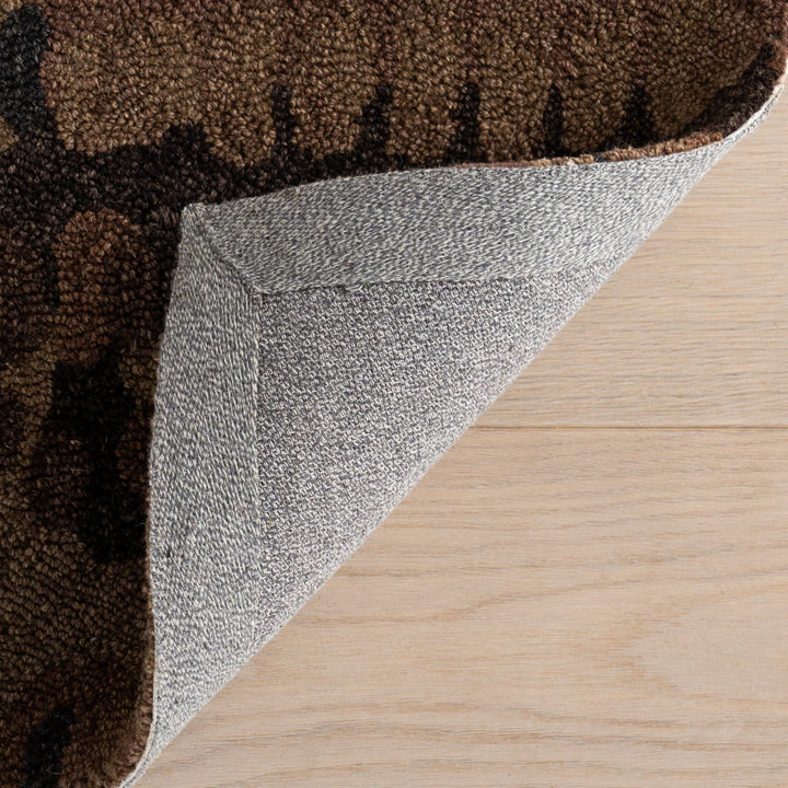 Paint Chip Wool Rug   -   Bark