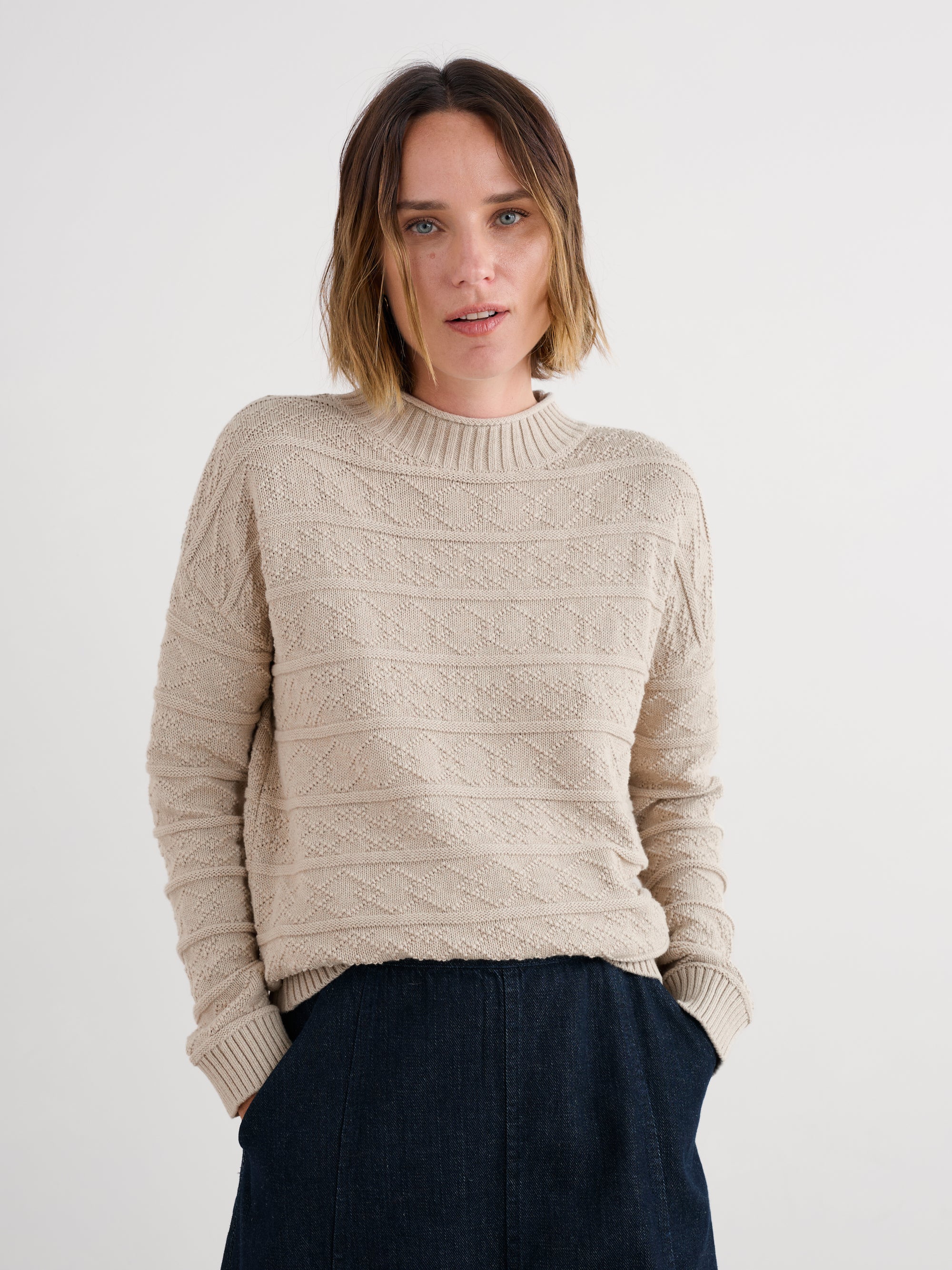 Seasalt Penkestle Pullover - Aran