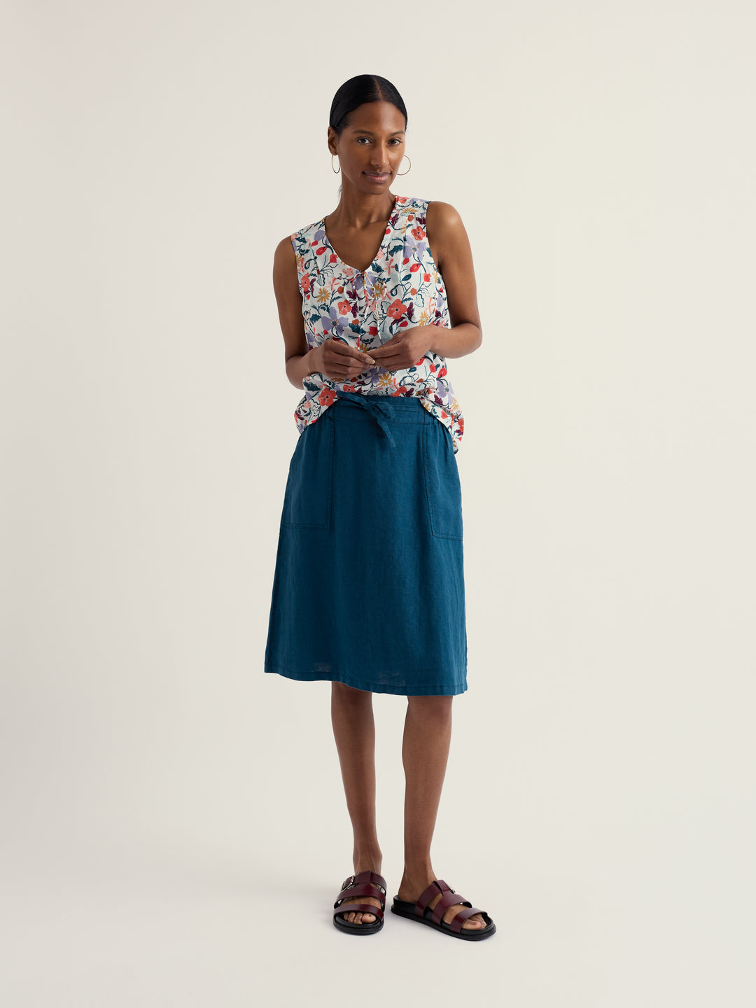 Seasalt Pepper Moth Skirt Ocean Drift