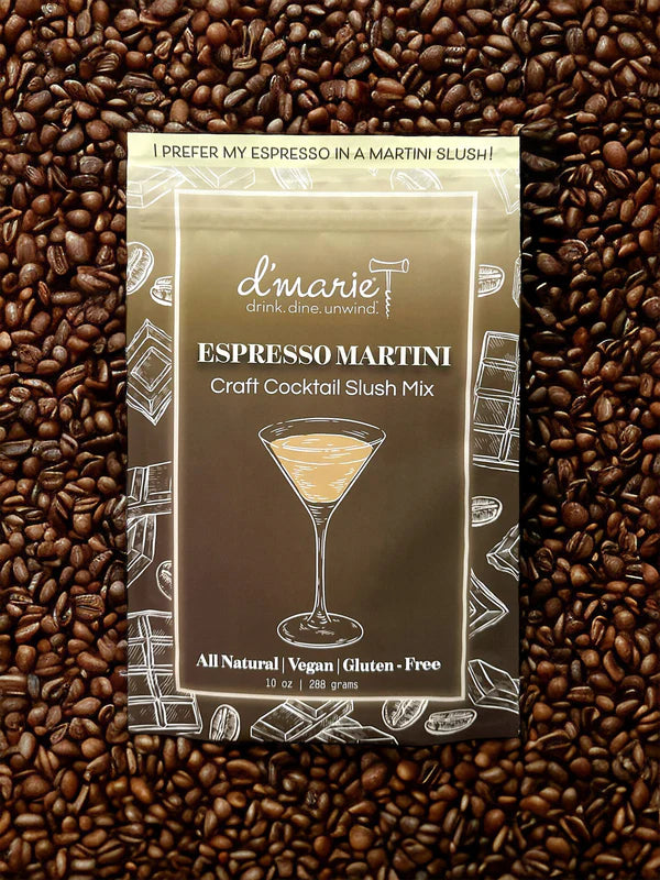 d'marie Espresso Martinii Craft Cocktail Slush Mix