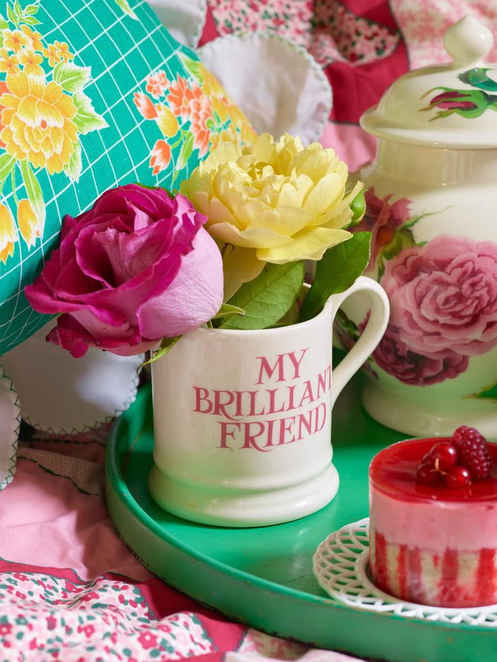 Emma Bridgewater My Brilliant Friend 1/2 pt. Mug*