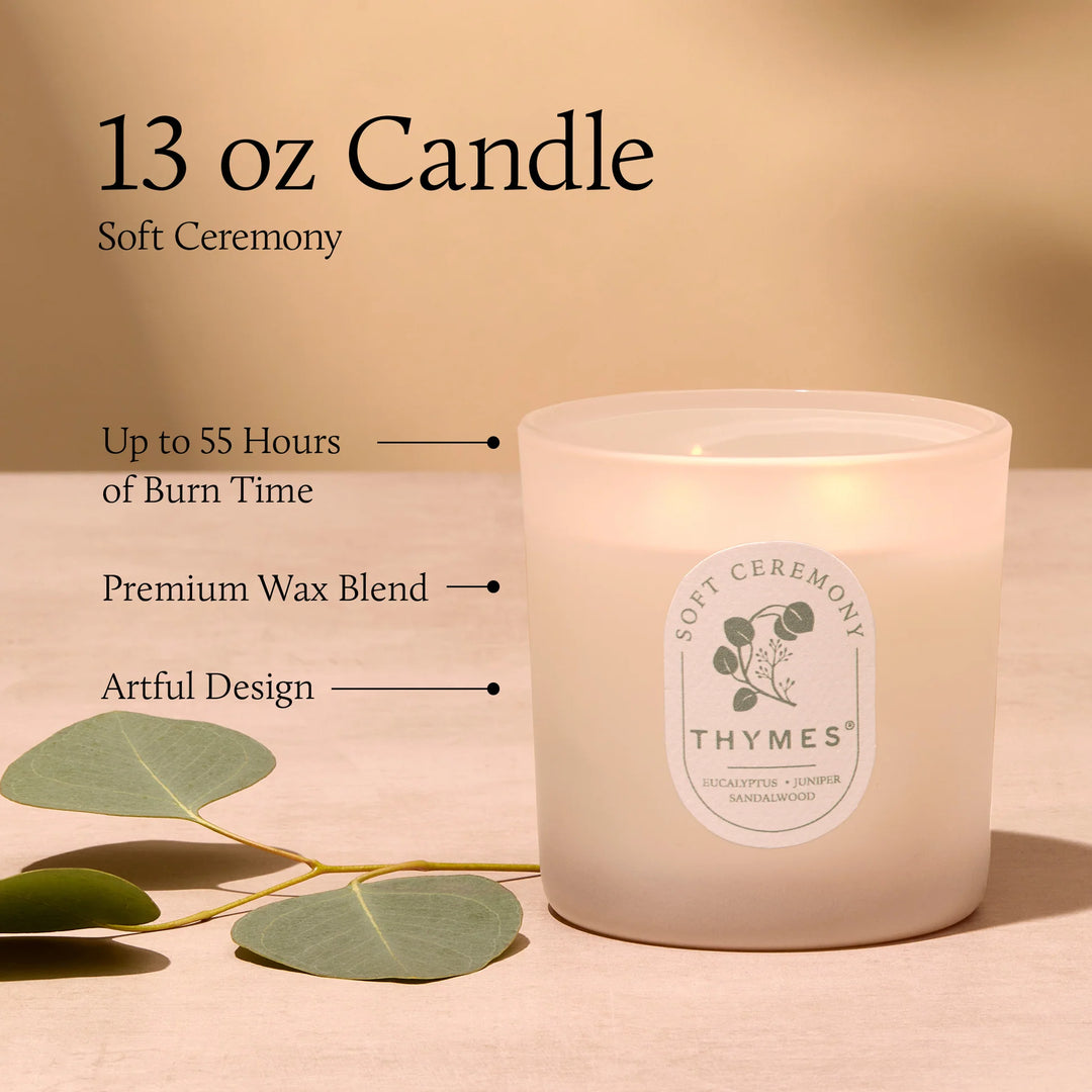 Thymes The Hours Edit Candle  -  Soft Ceremony