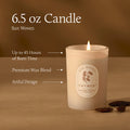 Thymes The Hours Edit Box Candle  -  Sun Woven
