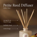 Thymes The Hours Edit Petite Reed Fragrance Diffuser  -  Amber Hour