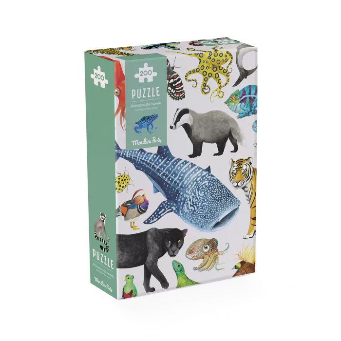 Moulin Roty Animals of the World Puzzle   719440