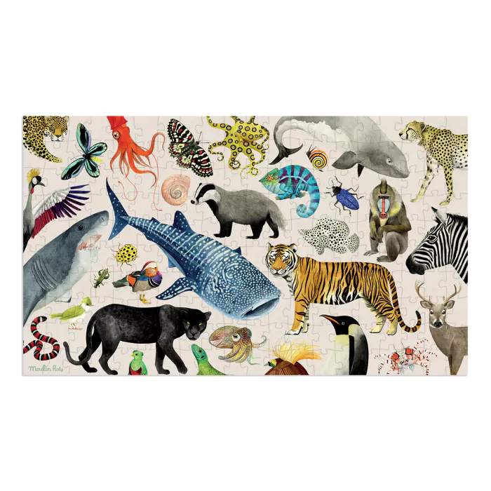 Moulin Roty Animals of the World Puzzle   719440