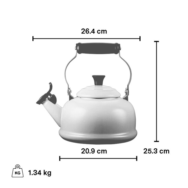 Le Creuset Classic Whistling Kettle  -  Bleu Riviera