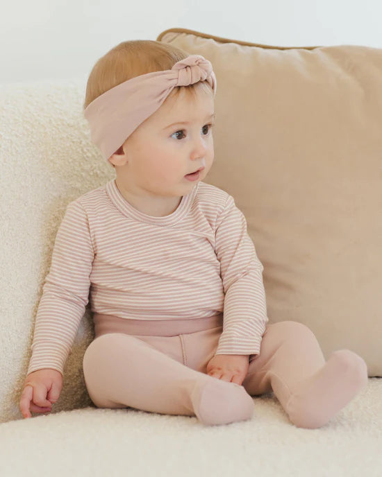 Quincy Mae Baby Girl Knotted Headband   QMA017WMAX   Rose