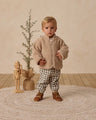 Quincy Mae Baby Shearling Zip Jacket   QM514HNEY   Oat