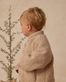 Quincy Mae Baby Shearling Zip Jacket   QM514HNEY   Oat