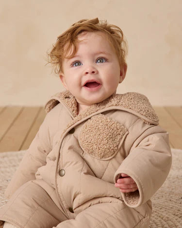 Quincy Mae Shearling Jumpsuit   QM515HNEY   Oat