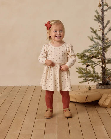 Quincy Mae Baby Girl Tights   QMA119HNEY   Cranberry