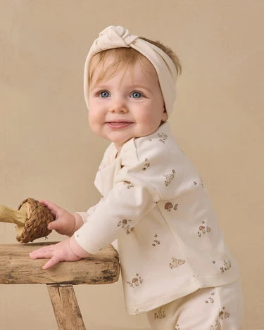 Quincy Mae Baby Girl Long Sleeve Tee   QM005BNNS   Bunnies