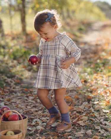 Quincy Mae Baby Girl Simone Plaid   QM579PEPP   Fall Plaid