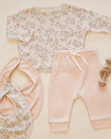 Quincy Mae Drawstring Pant   QM003KNIP   Dusty Rose
