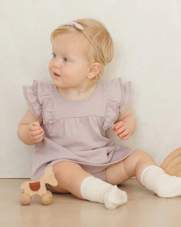 Quincy Mae Flutter Dress   QM020SKEK    Lavendar