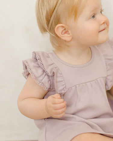 Quincy Mae Flutter Dress   QM020SKEK    Lavendar