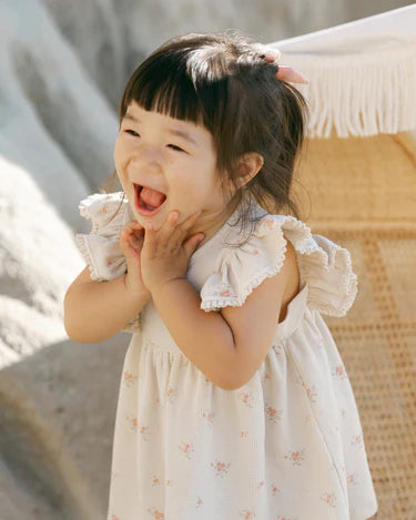 Quincy Mae Daisy Dress   QM484PODL   Vintage Rose