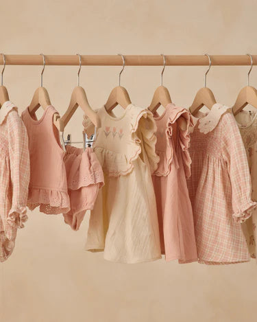 Quincy Mae Baby Girl Ruffled Tulip Top & Bloomer Set   QM553SAWR   Melon