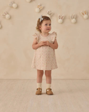 Quincy Mae Baby Girl Flutter Dress   QM020JCOB   Strawberries