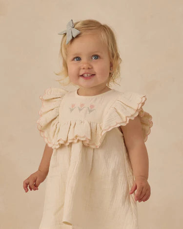 Quincy Mae Baby Girl Set Of Three Bow Clips   QMA213DRIV