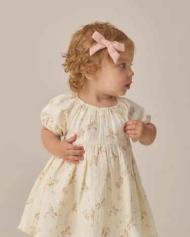 Quincy Mae Girls Bow With Clip Set of Three   QMA213MERD   Sky,Blush,Poppy