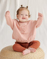 Quincy Mae Baby Girl Relaxed Sweatshirt   QM454CALW    Love