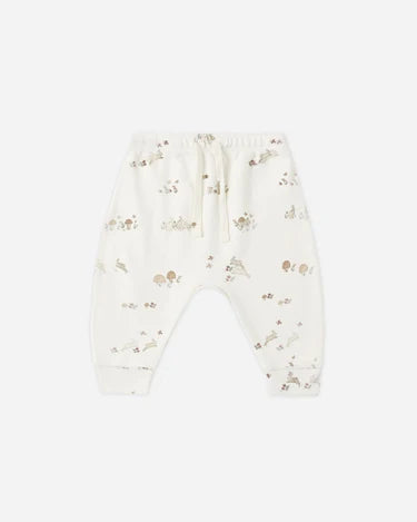 Quincy Mae Baby Girls Drawstring Pant    QM003BNNS   Bunnies