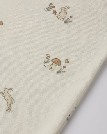 Quincy Mae Baby Girls Drawstring Pant    QM003BNNS   Bunnies