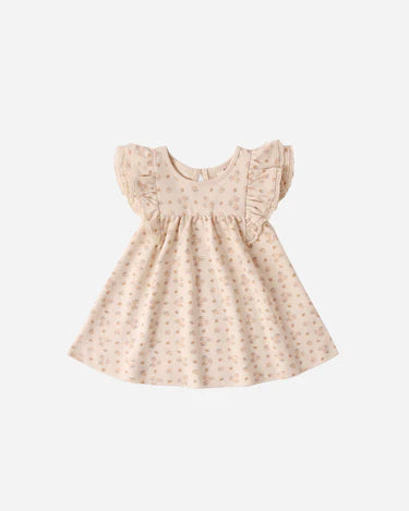 Quincy Mae Baby Girl Flutter Dress   QM020JCOB   Strawberries