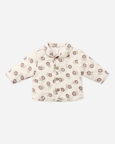 Quincy Mae Baby Girl Quilted Jacket   QM261FALF   Fall Floral