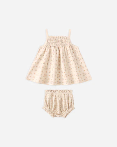 Quincy Mae Baby Girl Smocked Tank & Bloomer Set   QM283JCOB   Strawberries