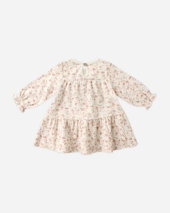 Quincy Mae Baby Girl Tiered Jersey Dress  QM336MNIP  French Garden