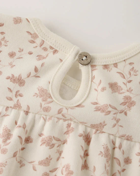 Quincy Mae Baby Girl Tiered Jersey Dress  QM336MNIP  French Garden