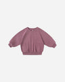 Quincy Mae Baby Girl Pocket Sweatshirt   QM338HAWA   Mulberry