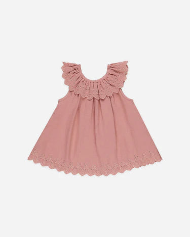 Quincy Mae Baby Girl Isla Dress   QM485KRYZ   Lipstick