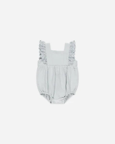 Quincy Mae Baby Naomi Romper   QM488WLKR   Sky