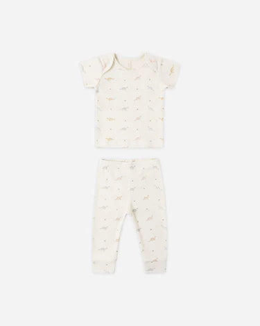 Quincy Mae Baby Boy Ribbed Legging Set   QM494KNGP   Dinos