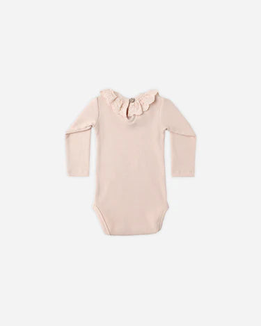 Quincy Mae Ruffle Collar Bodysuit   QM510BDSB   Antique