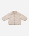 Quincy Mae Baby Shearling Zip Jacket   QM514HNEY   Oat