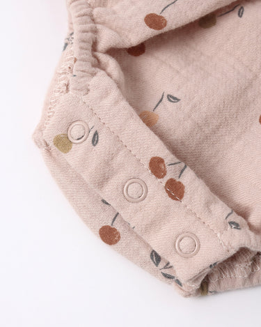 Quincy Mae Baby Girl Maya Romper   QM541JANL   Cherries
