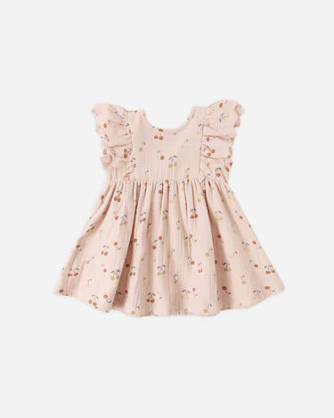 Quincy Mae Baby Girl Alina Dress   QM545JANL   Cherries