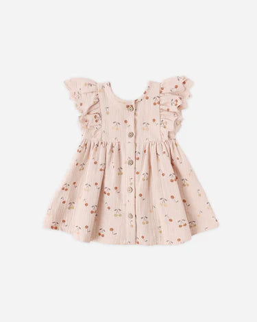 Quincy Mae Baby Girl Alina Dress   QM545JANL   Cherries