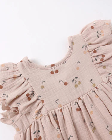 Quincy Mae Baby Girl Alina Dress   QM545JANL   Cherries